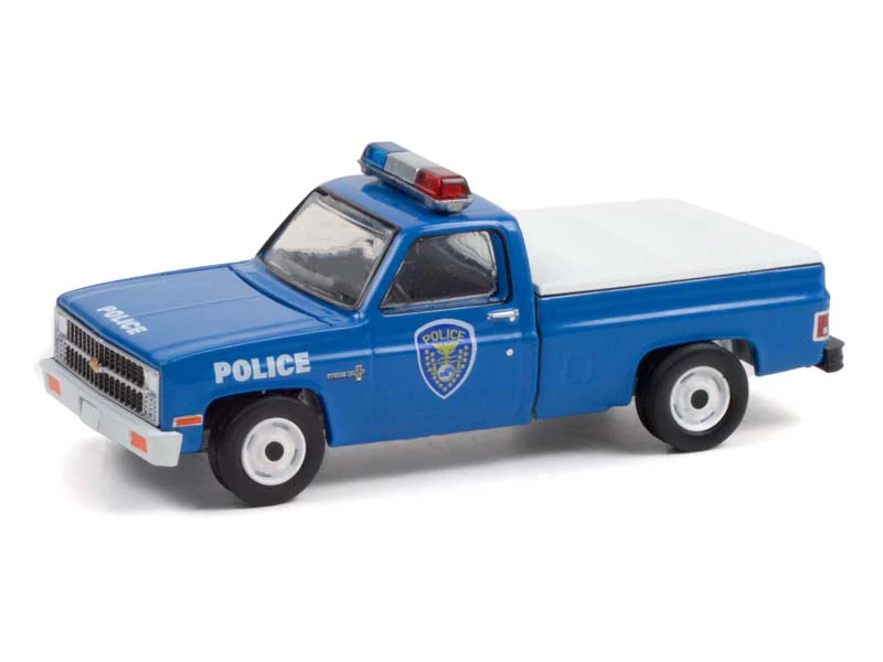1981 Chevrolet C-10 Custom Deluxe - Conrail (Consolidated Rail Corporation) Police Diecast 1:64 Scale Model - Greenlight 30278