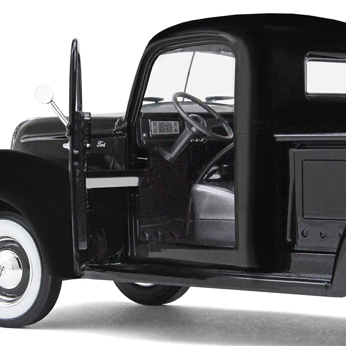 1940 Ford F-100 Pickup - Black Diecast 1:25 Model Truck - First Gear 40-0393 - Image 2
