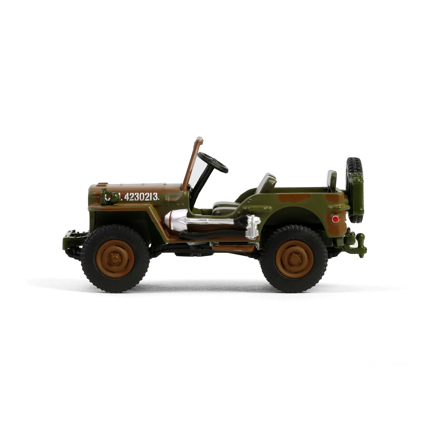 1942 Willys MB - 1st Canadian Tank Brigade Three Rivers Regiment England (Battalion 64 Series 5) Diecast 1:64 Scale Model - Greenlight 61050A - Image 2