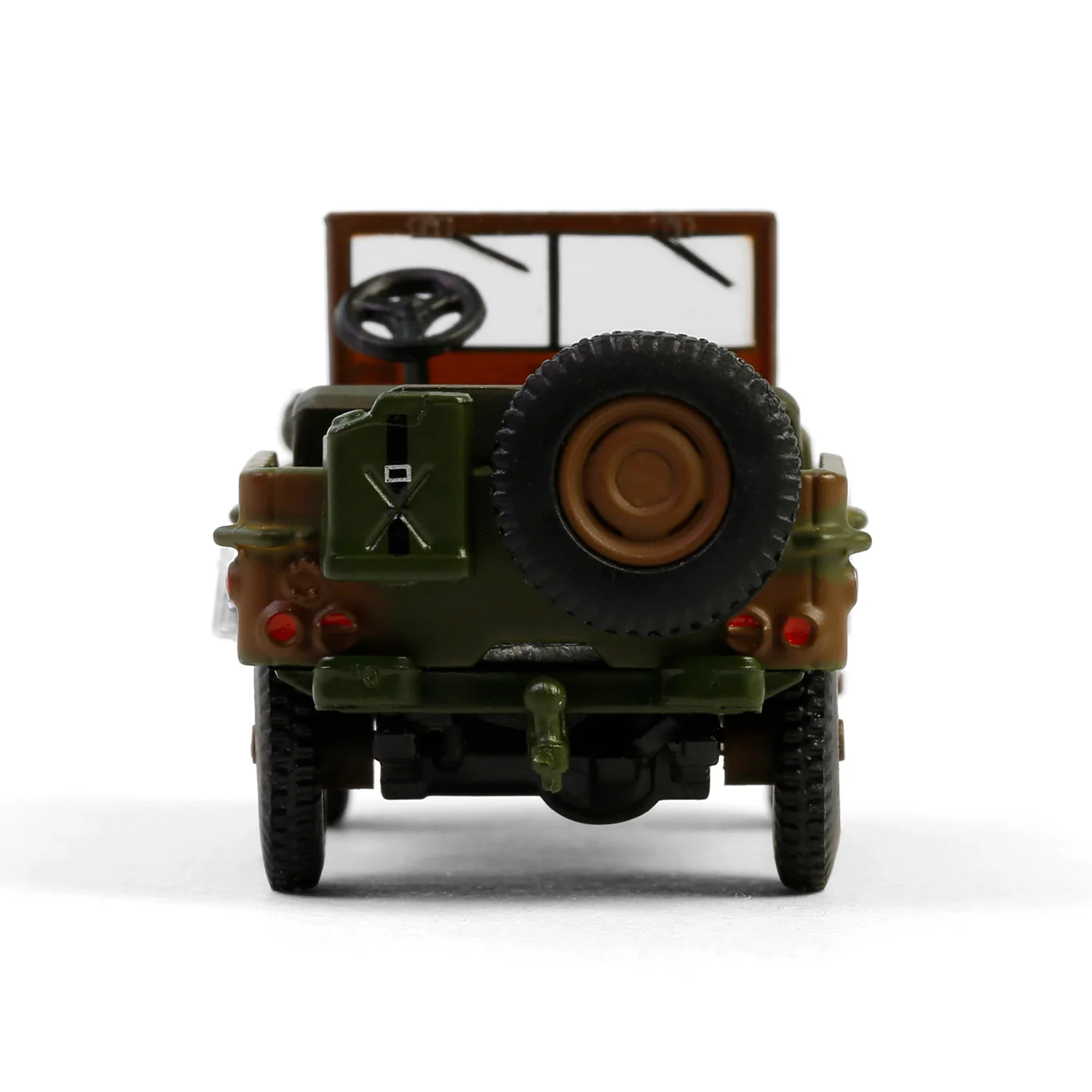 1942 Willys MB - 1st Canadian Tank Brigade Three Rivers Regiment England (Battalion 64 Series 5) Diecast 1:64 Scale Model - Greenlight 61050A - Image 6