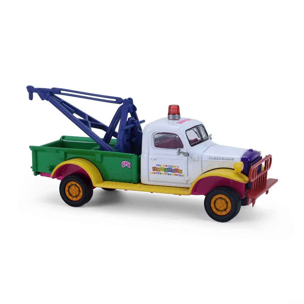 1945 Dodge Power Wagon Wrecker - Wrecking Bill (Garbage Pail Kids Series 8) Diecast 1:64 Scale Model - Greenlight 54120C - Image 3