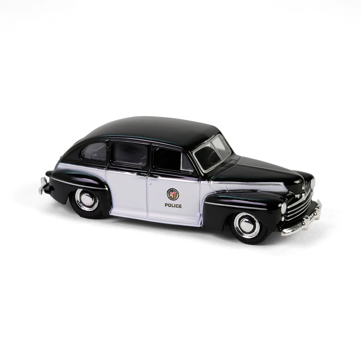 1947 Ford Fordor - Los Angeles Police Department LAPD (Hot Pursuit Series 46) Diecast 1:64 Scale Model - Greenlight 43040A - Image 5