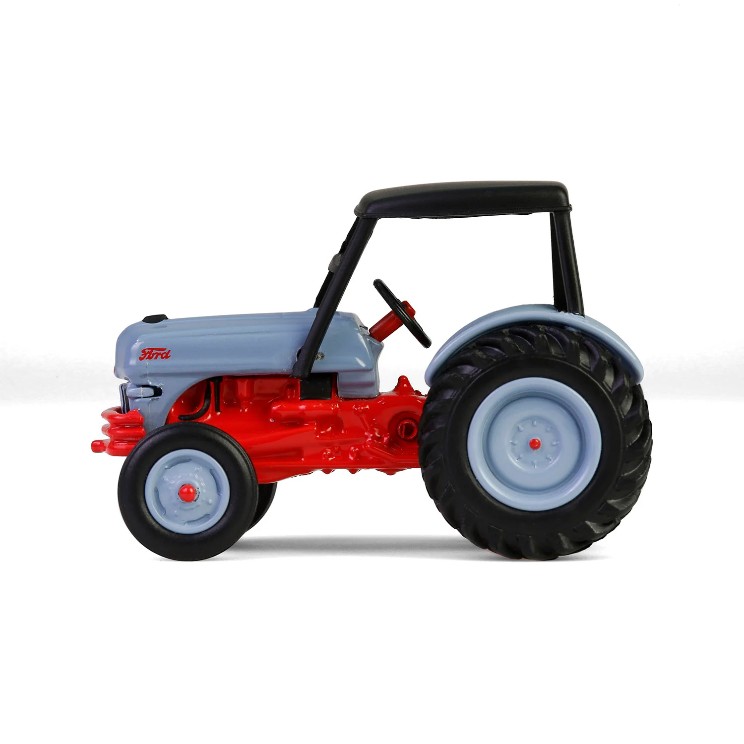 1952 Ford 8N - Red & Gray w/ Canopy (Down on the Farm Series 10) Diecast 1:64 Scale Model - Greenlight 48100A - Image 4
