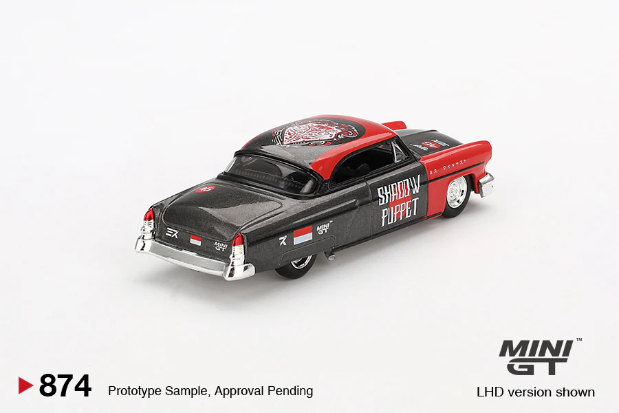 1954 Lincoln Capri Hot Rod - Shadow Puppet (Mini GT x Mizu Diecast) Diecast 1:64 Scale Model - TSM MGT00874 - Image 2