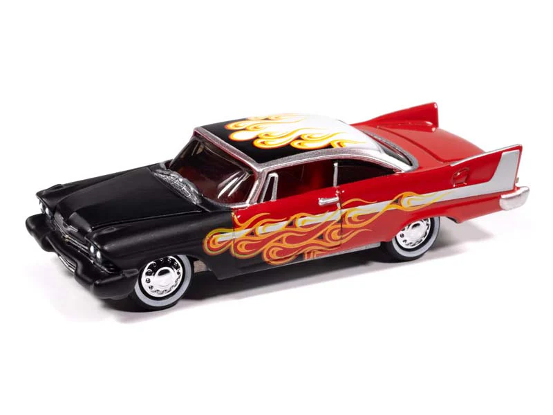 1958 Plymouth Fury - Kustomized (Street Freaks) Diecast 1:64 Scale Model - Johnny Lightning JLSF027A