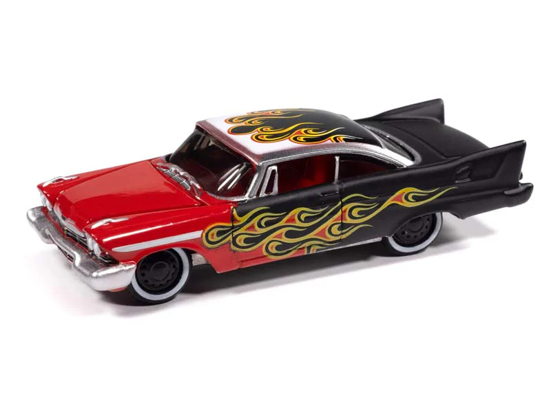 1958 Plymouth Fury - Kustomized (Street Freaks) Diecast 1:64 Scale Model - Johnny Lightning JLSF027B