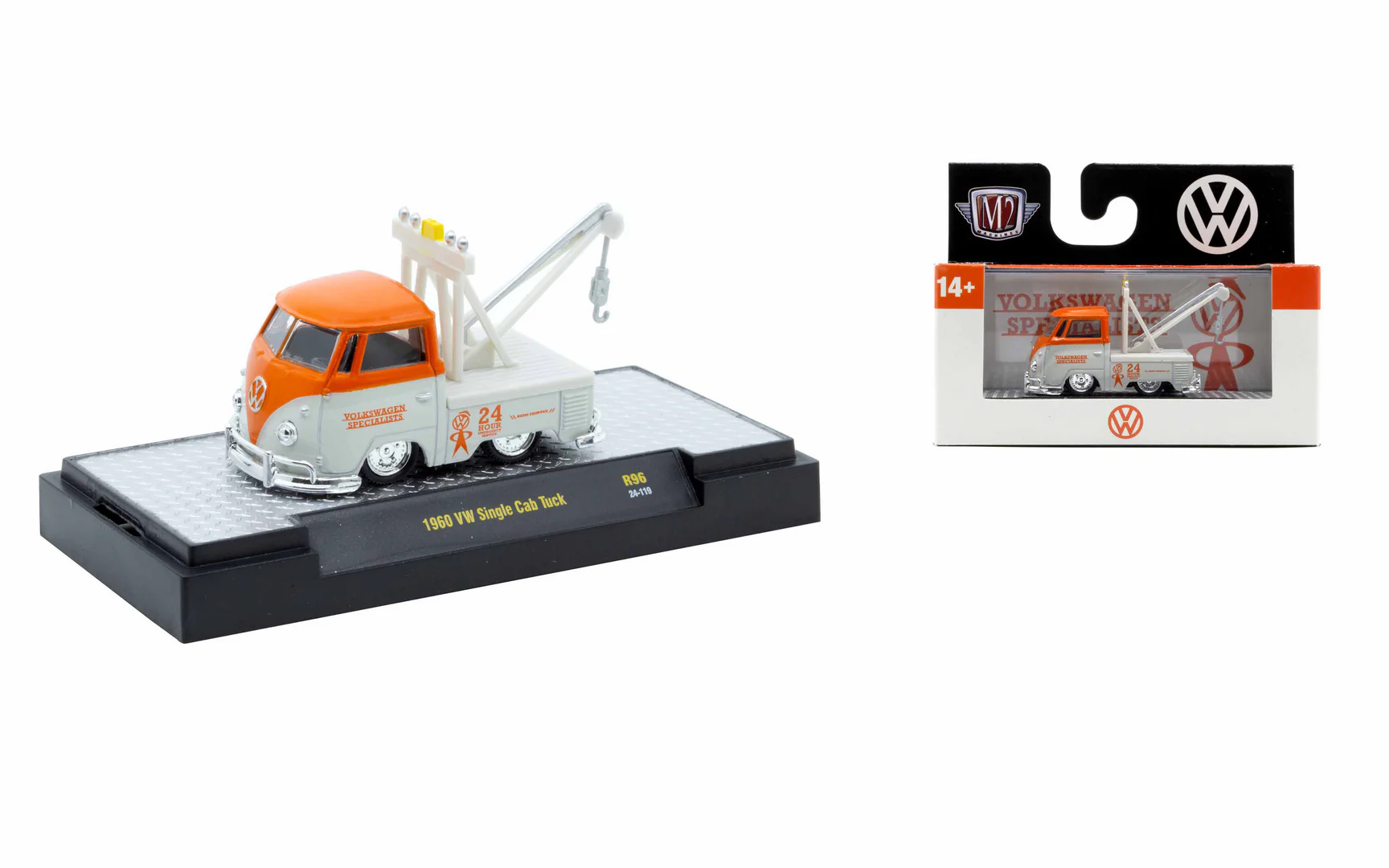 1960 Volkswagen Single Cab Truck (Auto-Thentics Release 96) Diecast 1:64 Scale Model - M2 Machines 32500-96 - Image 2