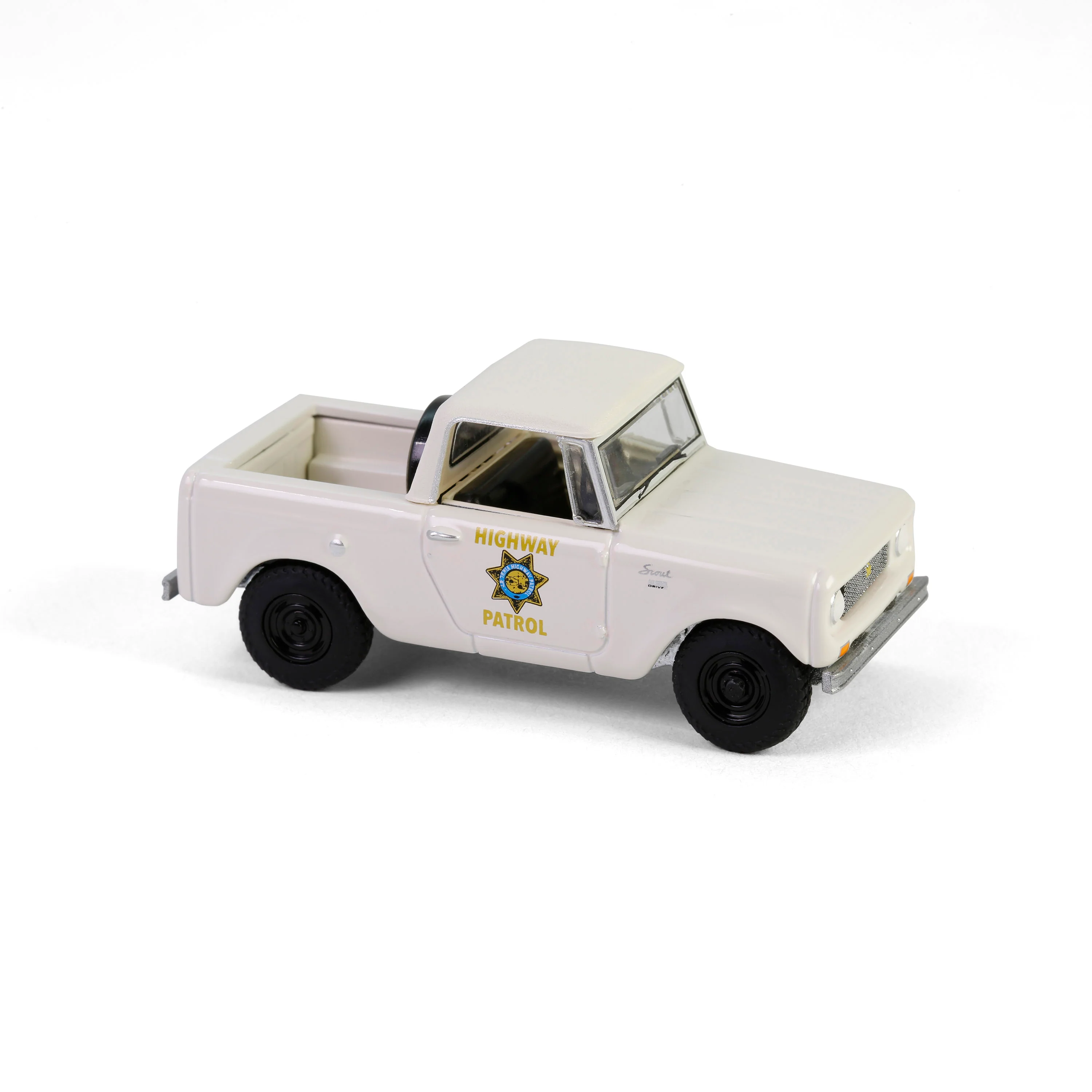 1964 Harvester Scout Half Cab – California Highway Patrol (Hot Pursuit Series 46) Diecast 1:64 Scale Model - Greenlight 43040B - Image 6