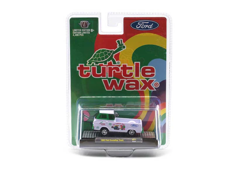 1965 Ford Econoline Truck Turtle Wax – Hobby Exclusive (Gassers) Diecast 1:64 Scale Model - M2 Machines 31600-GS11 - Image 2