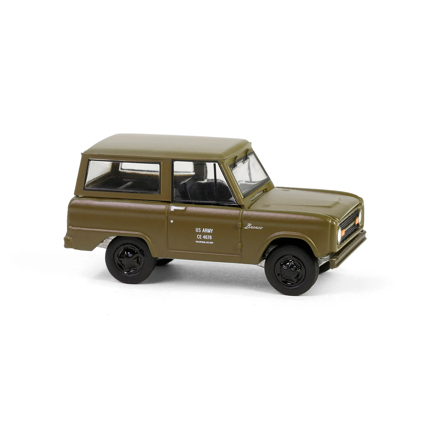 1966 Ford Bronco - U.S. Army Proposal (Battalion 64 Series 5) Diecast 1:64 Scale Model - Greenlight 61050D - Image 2