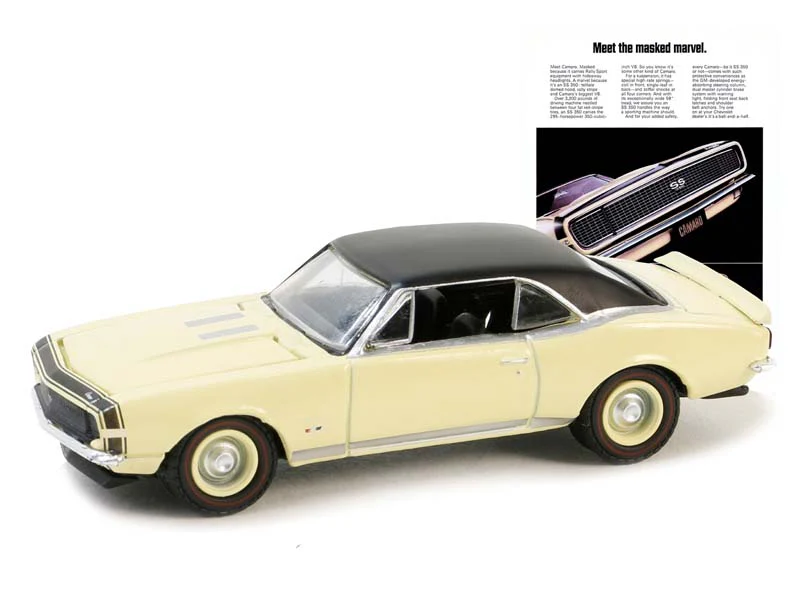1967 Chevrolet Camaro SS/RS (Vintage Ad Cars Series 10) Diecast 1:64 Scale Model - Greenlight 39140C