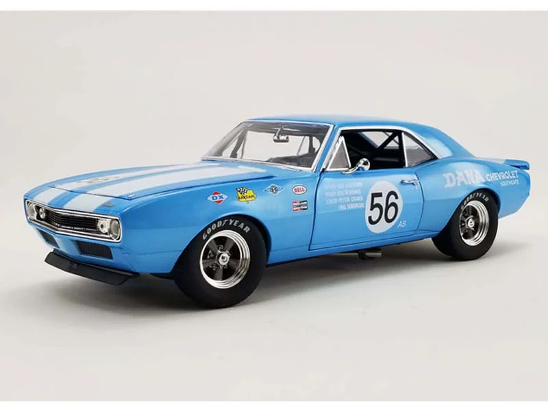 1967 Chevrolet Trans Am Camaro Z/28 - #56 Dana Chevrolet Southgate Diecast 1:18 Scale Model - GMP 18972