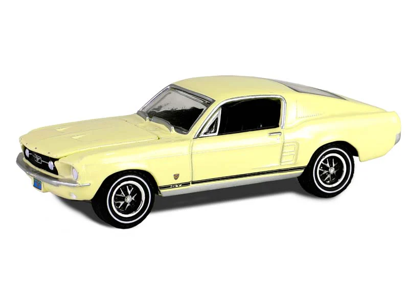 1967 Ford Mustang GT Fastback High Country Special – Aspen Gold Diecast 1:64 Scale Model - Greenlight 30504