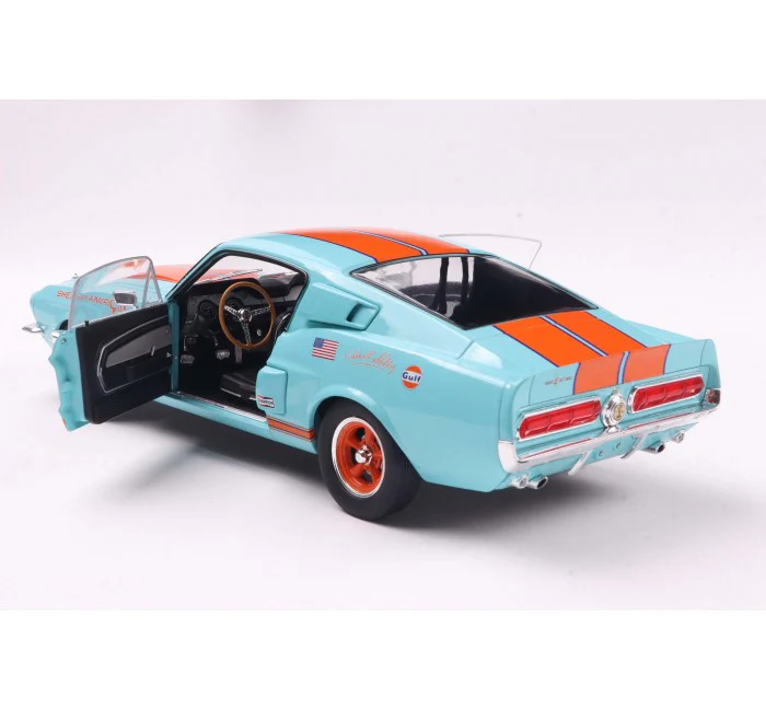 1967 Ford Mustang Shelby GT500 Racing Tribute Diecast 1:18 Scale Model - Solido S1802911 - Image 3