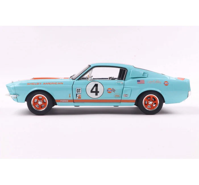 1967 Ford Mustang Shelby GT500 Racing Tribute Diecast 1:18 Scale Model - Solido S1802911 - Image 6