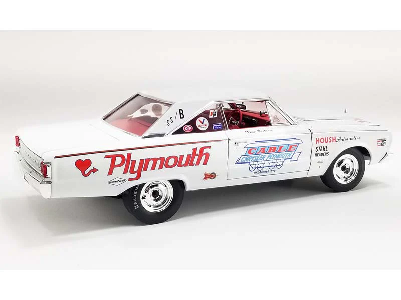 1967 Plymouth Belvedere II Super Stock - Don Grotheer Diecast 1:18 Scale Model - ACME A1806705 - Image 3