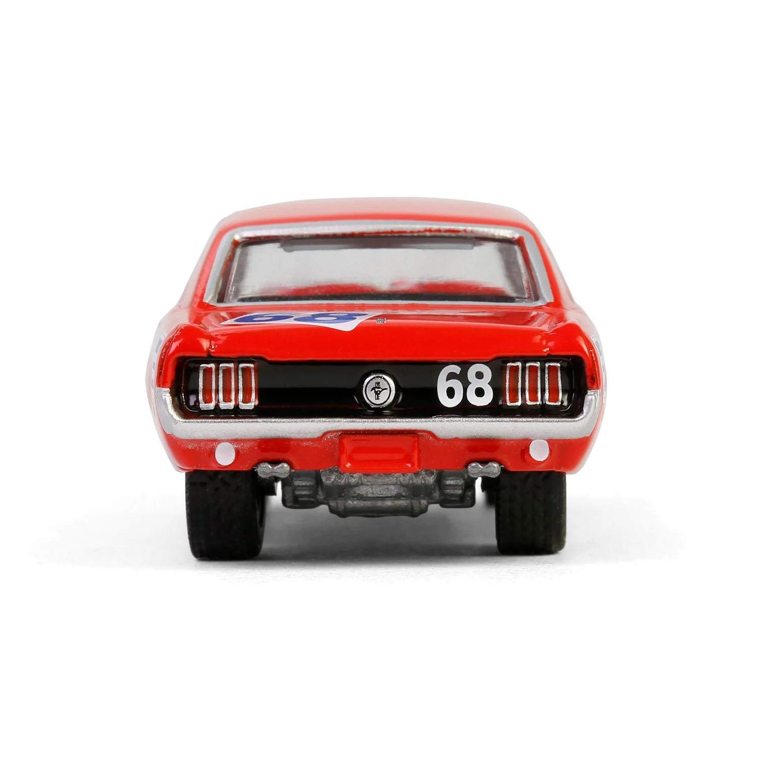 1968 Ford Mustang GT Coupe - #68 Charlie Henry Race Car (GreenLight Muscle Series 29) Diecast 1:64 Scale Model - Greenlight 13360B - Image 7