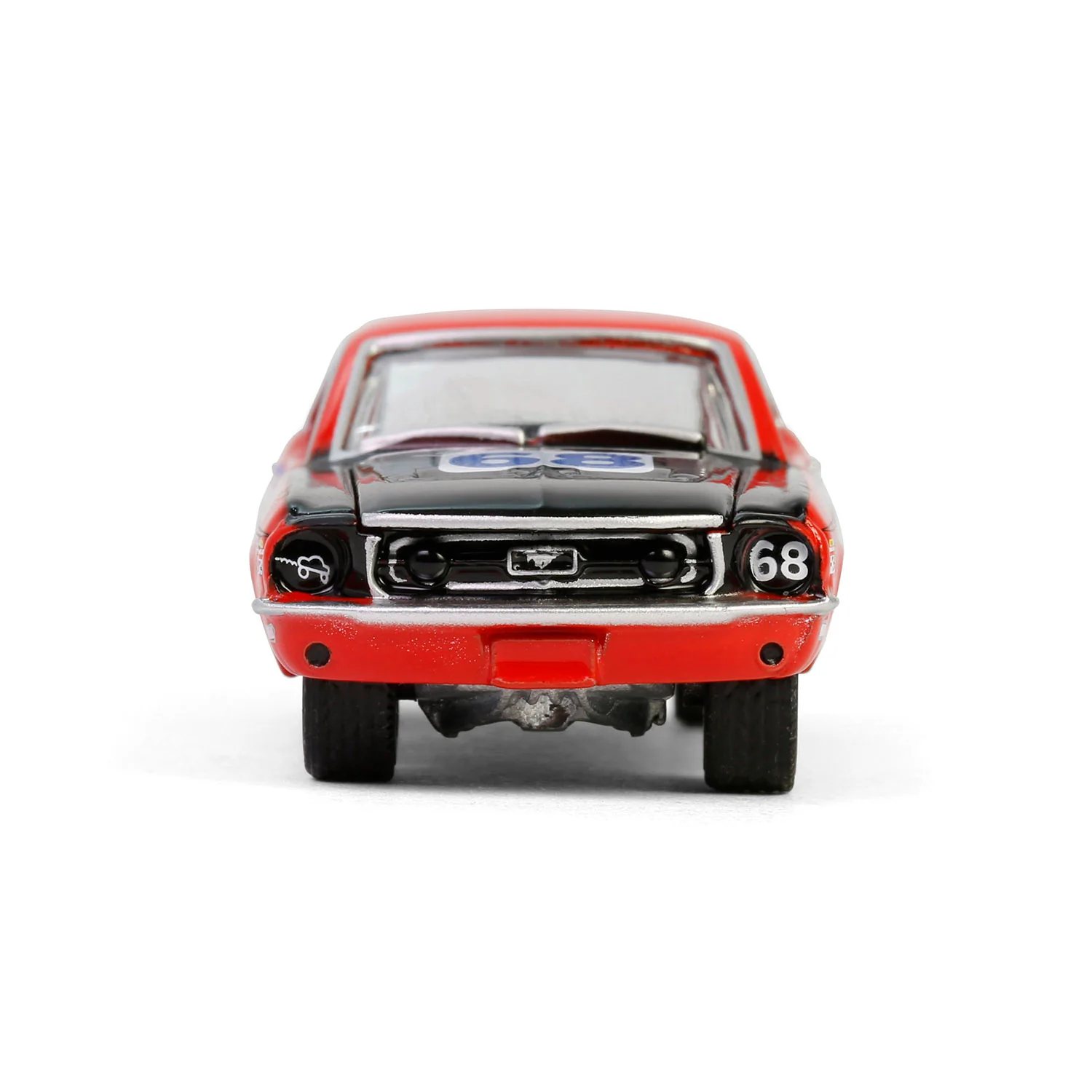 1968 Ford Mustang GT Coupe - #68 Charlie Henry Race Car (GreenLight Muscle Series 29) Diecast 1:64 Scale Model - Greenlight 13360B - Image 8