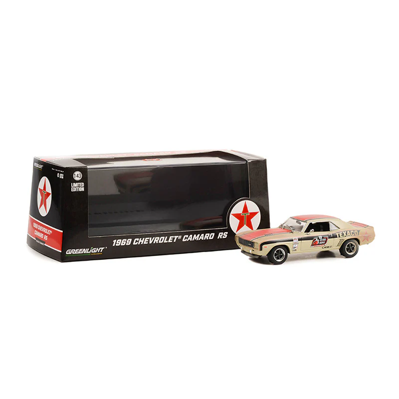 1969 Chevrolet Camaro RS Texaco #18 - 2021 OPTIMA Ultimate Street Car National Champion GTV Class Diecast 1:43 Scale Model - Greenlight 86353 - Image 2