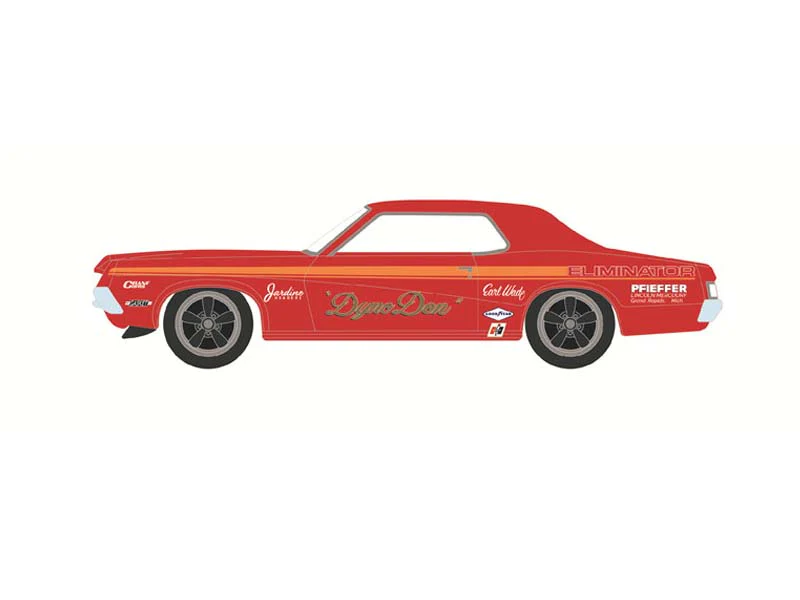 1969 Mercury Cougar Eliminator - Dyno Don (GL Muscle Series 30) Diecast 1:64 Scale Model - Greenlight 13370A - Image 2