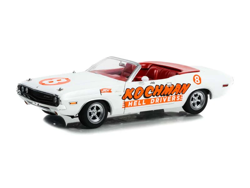 1970 Dodge Challenger Convertible (Kochman Hell Drivers) Diecast 1:18 Scale Model Car - Greenlight 13633
