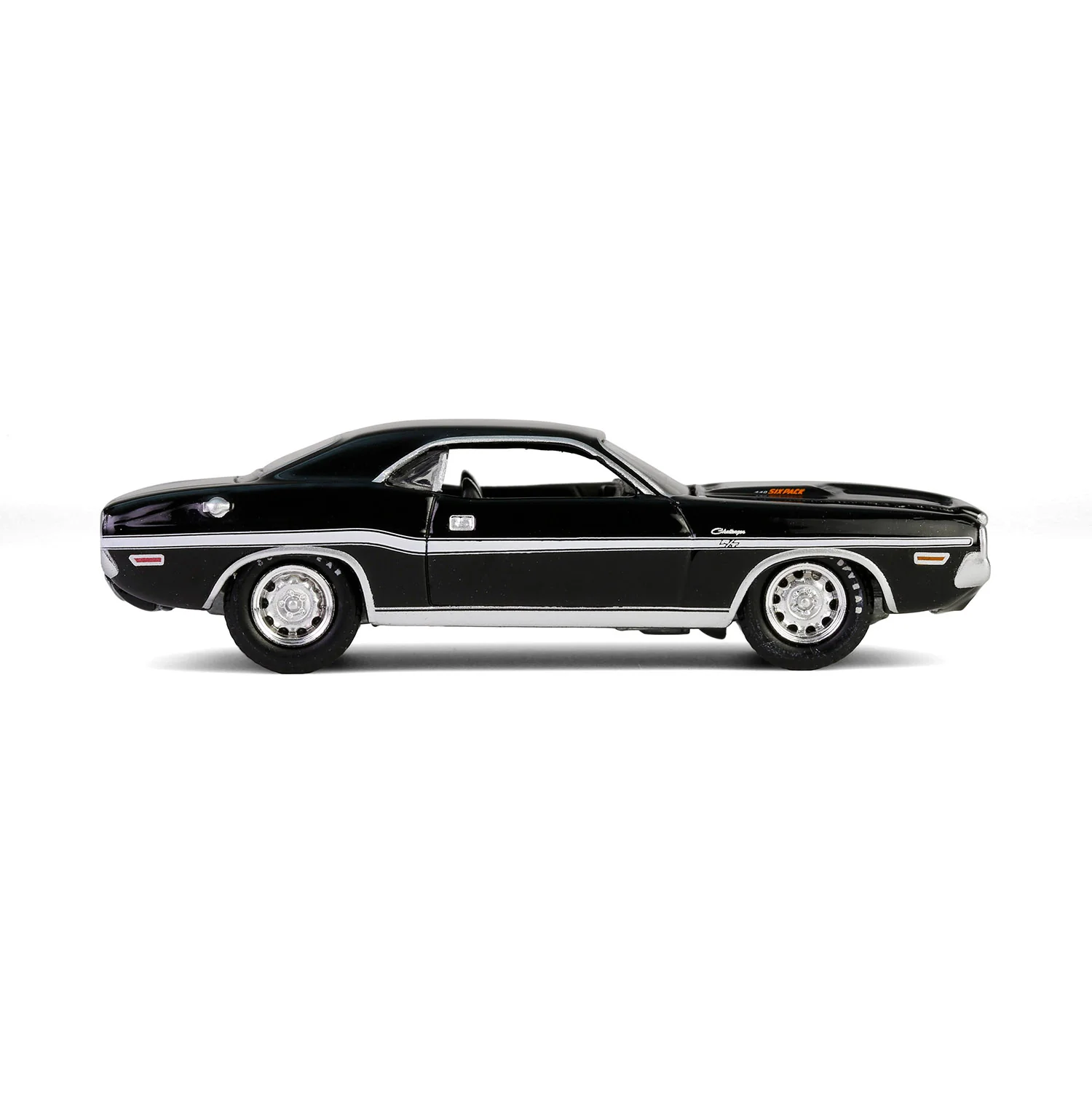 1970 Dodge Challenger R/T 440 - Black (Barrett-Jackson Series 15) Diecast 1:64 Scale Model - Greenlight 37320D - Image 2