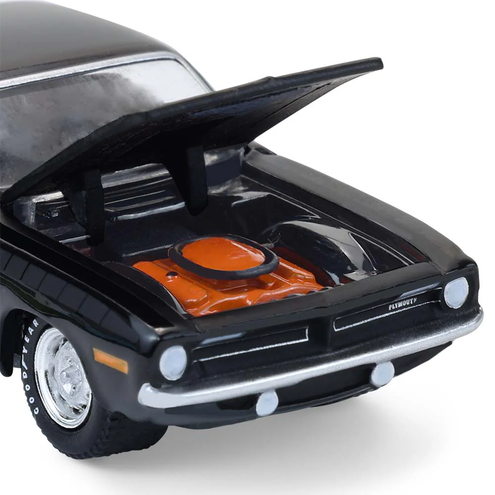 1970 Plymouth 'Cuda AAR (Barrett-Jackson Series 16) Diecast 1:64 Scale Model - Greenlight 37330E - Image 6