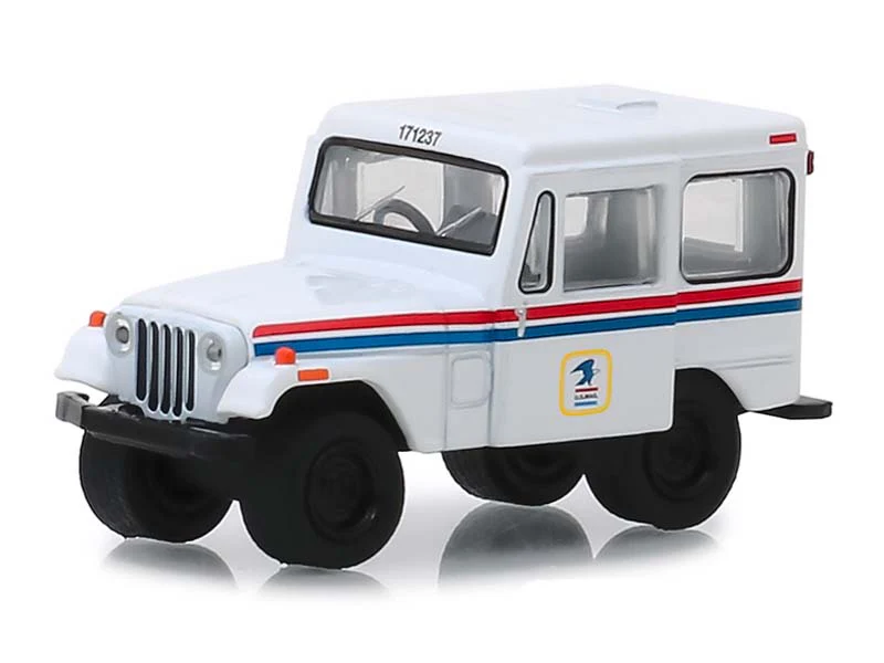 1971 Jeep DJ-5 United States Postal Service USPS Diecast 1:64 Scale Model - Greenlight 29997
