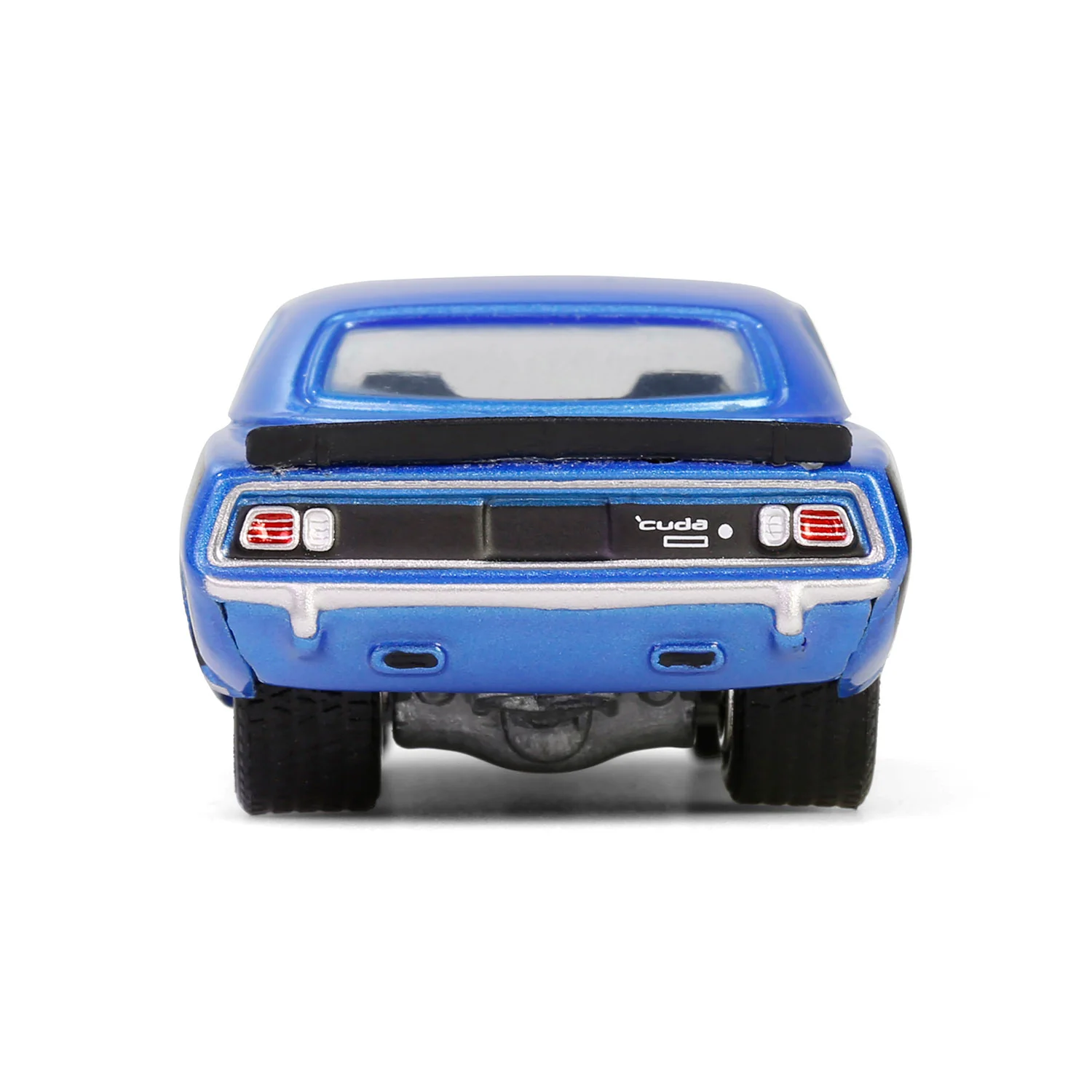 1971 Plymouth 'Cuda 440 6bbl Shaker - B5 Blue (Anniversary Collection Series 17) Diecast 1:64 Scale Model - Greenlight 28160D - Image 5
