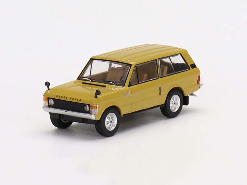 1971 Range Rover Bahama Gold - MiJo Exclusive (Mini GT) Diecast 1:64 Scale Model - TSM MGT00495