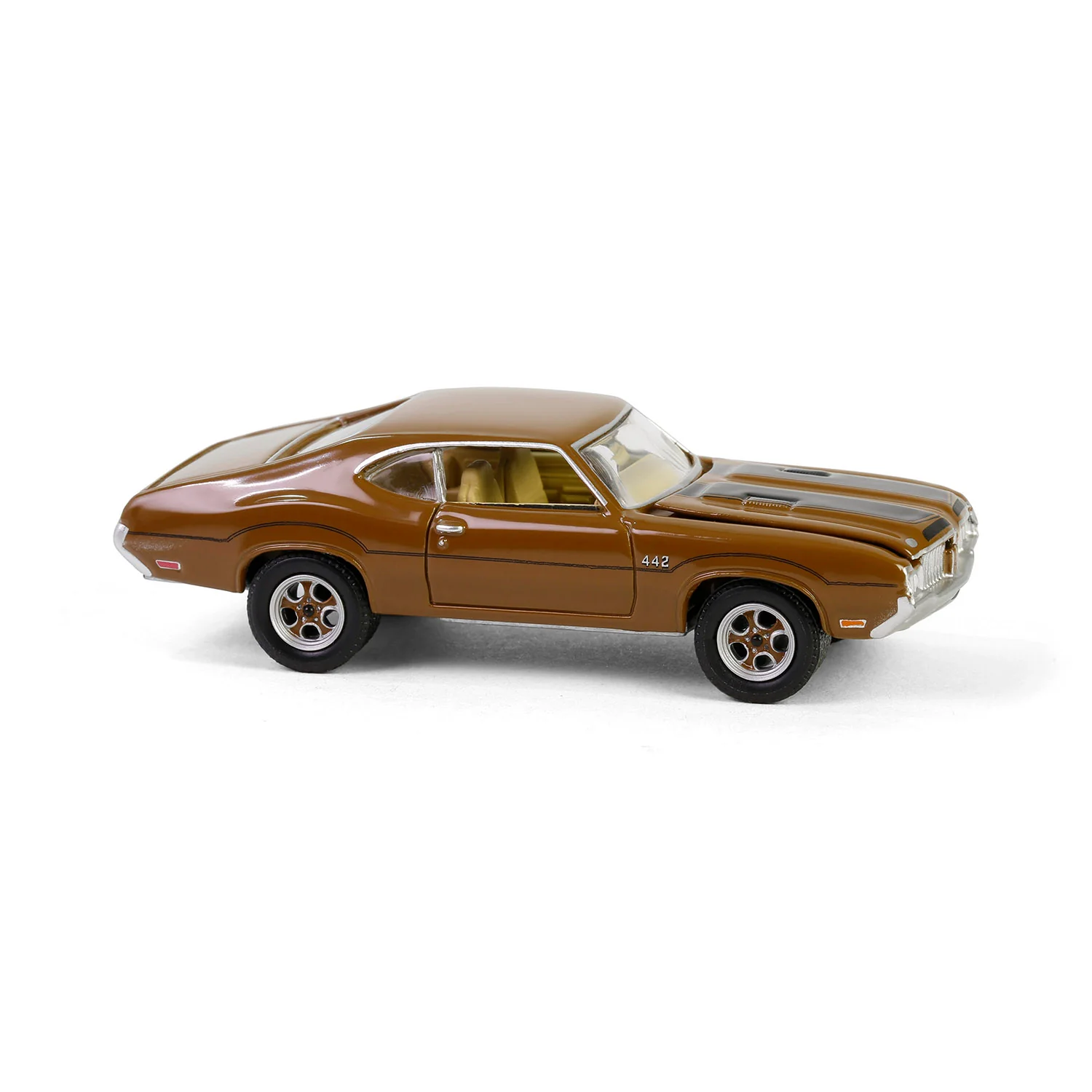 1972 Oldsmobile 4-4-2 - The Complete Escape Machine (Vintage Ad Cars Series 11) Diecast 1:64 Scale Model - Greenlight 39150D - Image 2