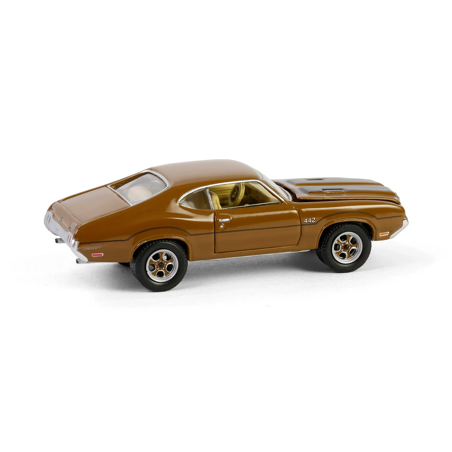 1972 Oldsmobile 4-4-2 - The Complete Escape Machine (Vintage Ad Cars Series 11) Diecast 1:64 Scale Model - Greenlight 39150D - Image 3