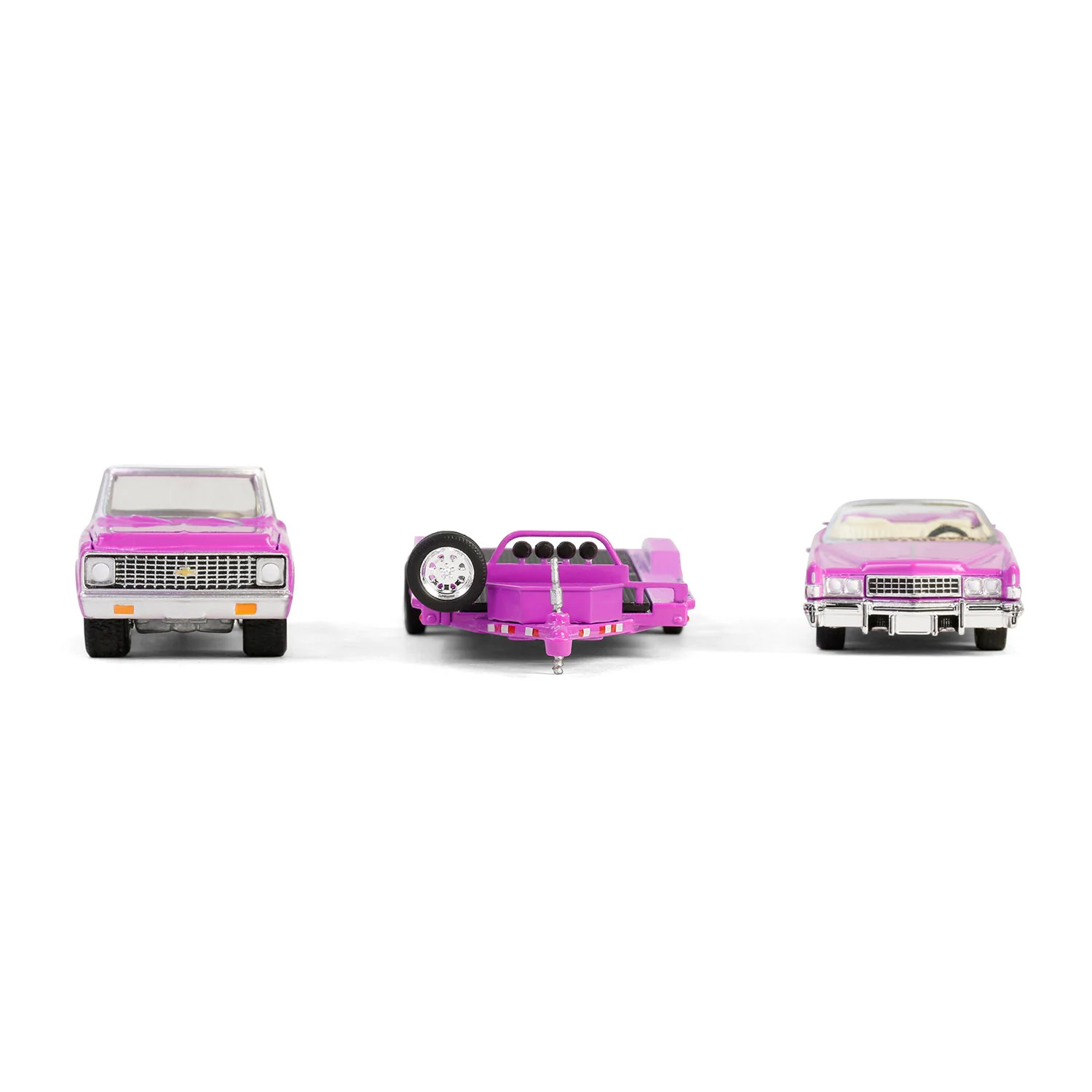 1974 Cadillac Eldorado Convertible w/ 1972 Chevrolet C30 & Car Hauler (Hollywood Hitch & Tow Series 13) Diecast 1:64 Scale Model - Greenlight 31180C - Image 8