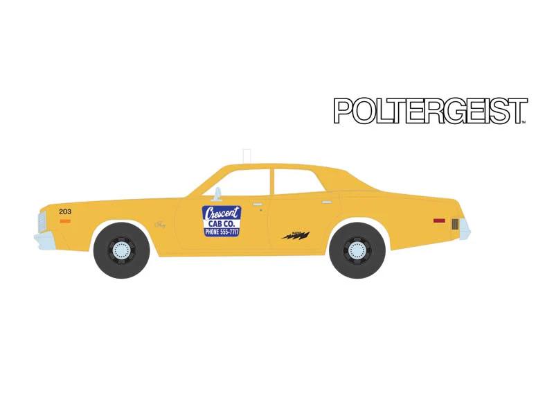 1975 Plymouth Fury - Crescent Cab Co - Poltergeist (Hollywood Series 20) Diecast 1:24 Scale Model - Greenlight 84202 - Image 2