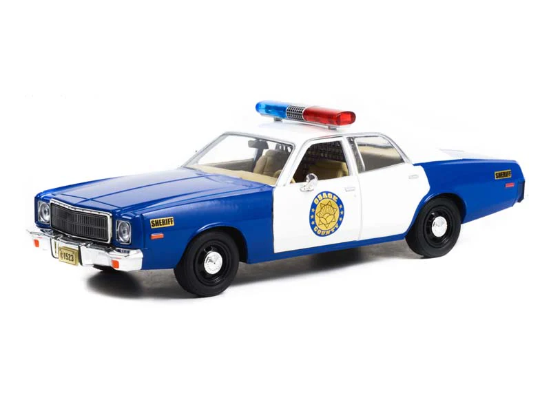 1975 Plymouth Fury - Osage County Sheriff Diecast 1:24 Scale Model - Greenlight 84105