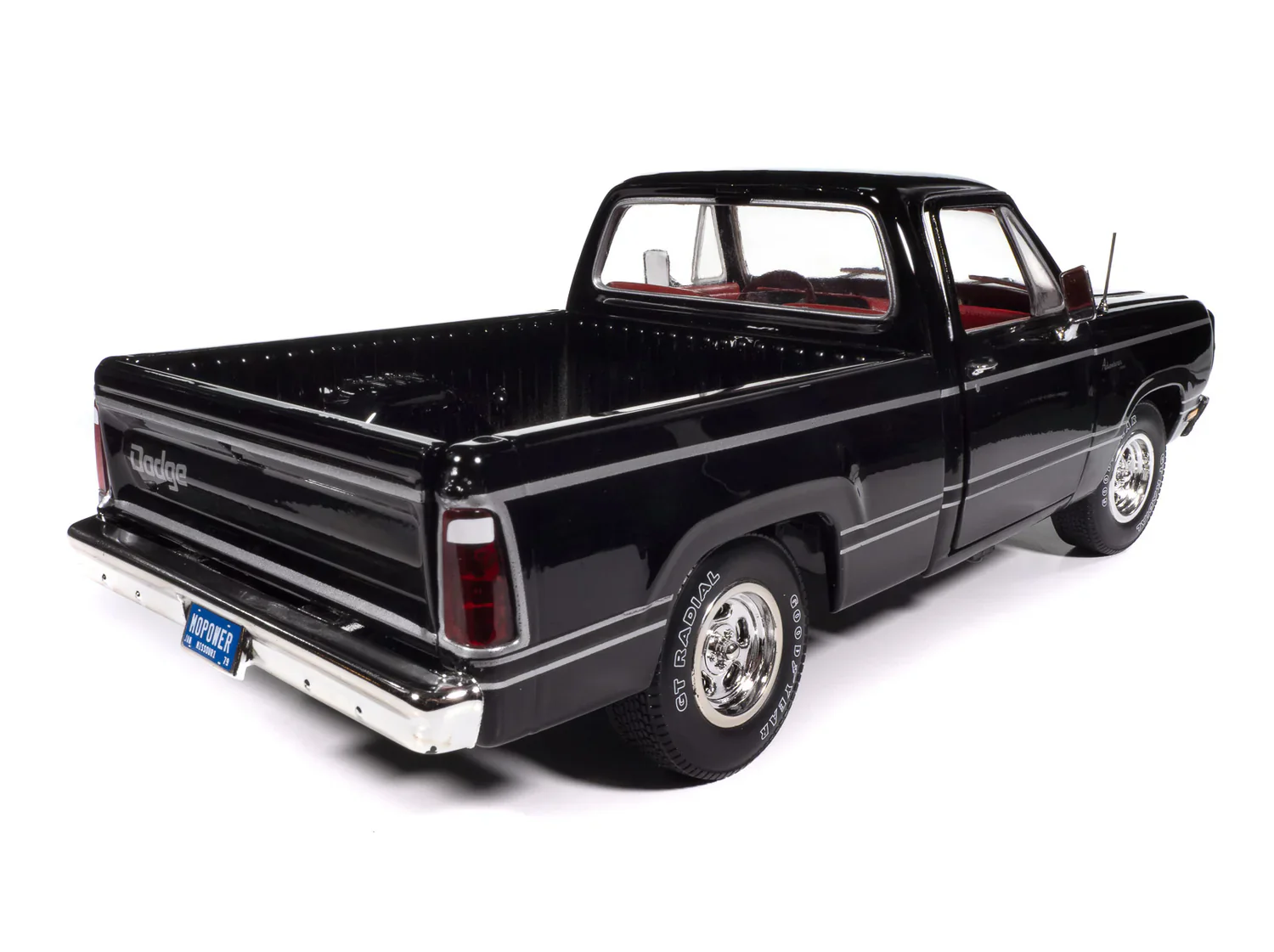 1979 Dodge SWB Sweptline Pickup Adventurer (American Muscle) Diecast 1:18 Scale Model - Auto World AMM1355 - Image 8