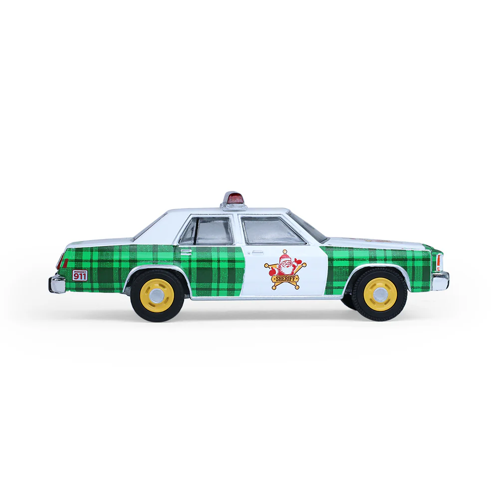 1981 Ford LTD Crown Victoria w/ Police Officer Figure (Christmas 2025 Edition) Diecast 1:64 Scale Model - Greenlight 30564F - Image 2