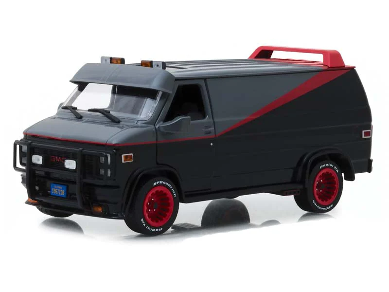 1983 GMC Vandura (The A-Team) 1983-87 TV Series Diecast 1:24 Scale Model - Greenlight 84072