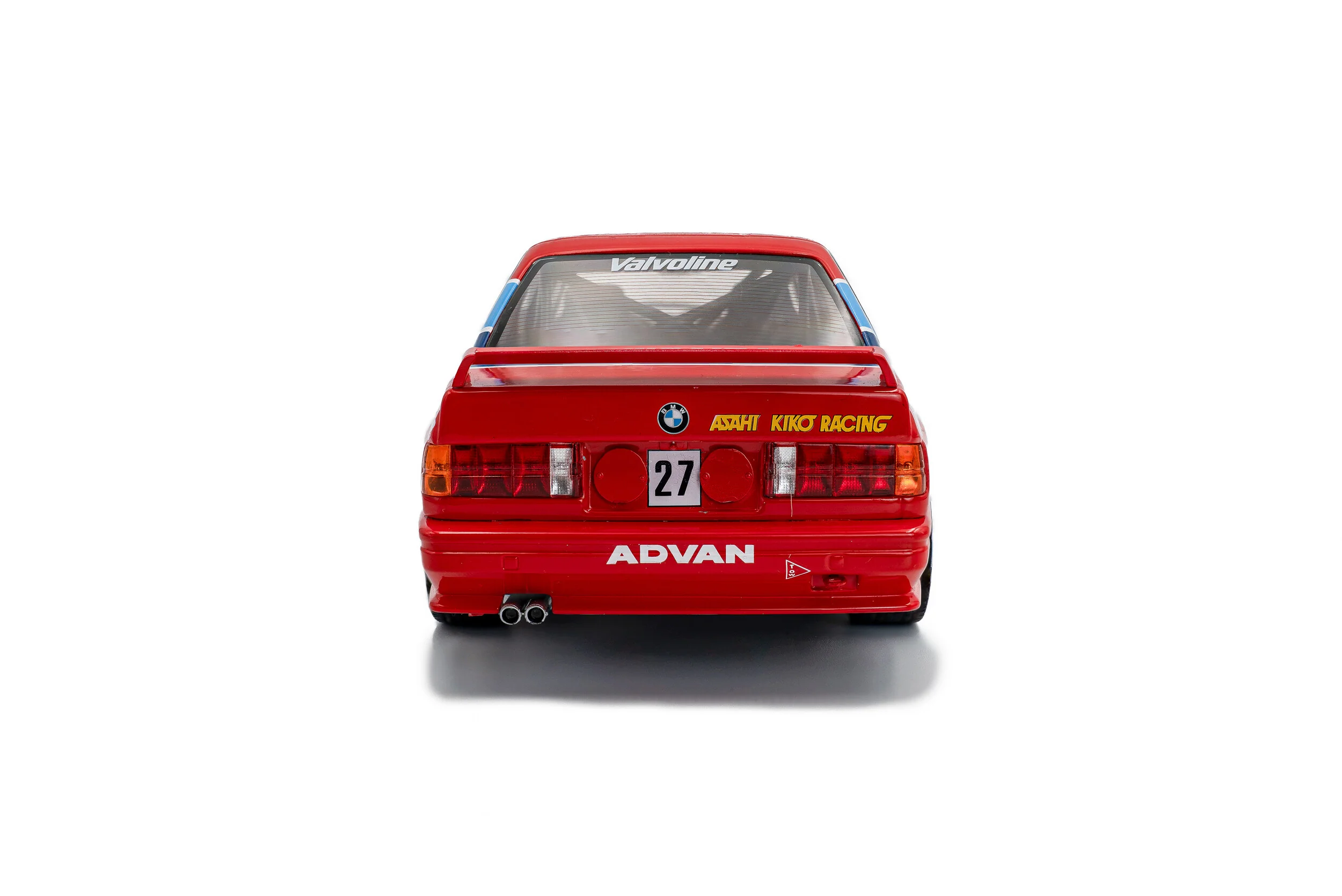 1986 BMW M3 #27 Kawamoto / Reid JTCC White Diecast 1:18 Scale Model - Solido S1801529 - Image 6