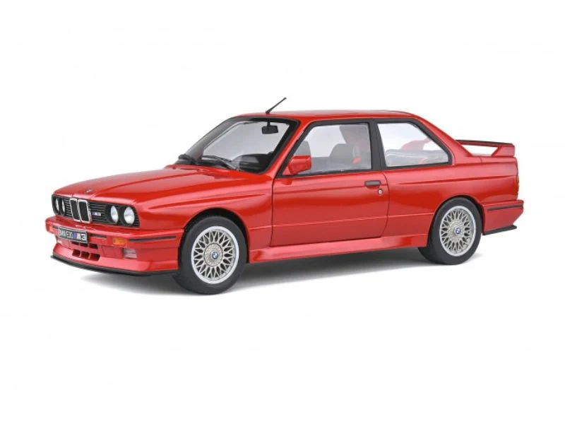 1986 BMW M3 Henna Red Diecast 1:18 Scale Model - Solido S1801502