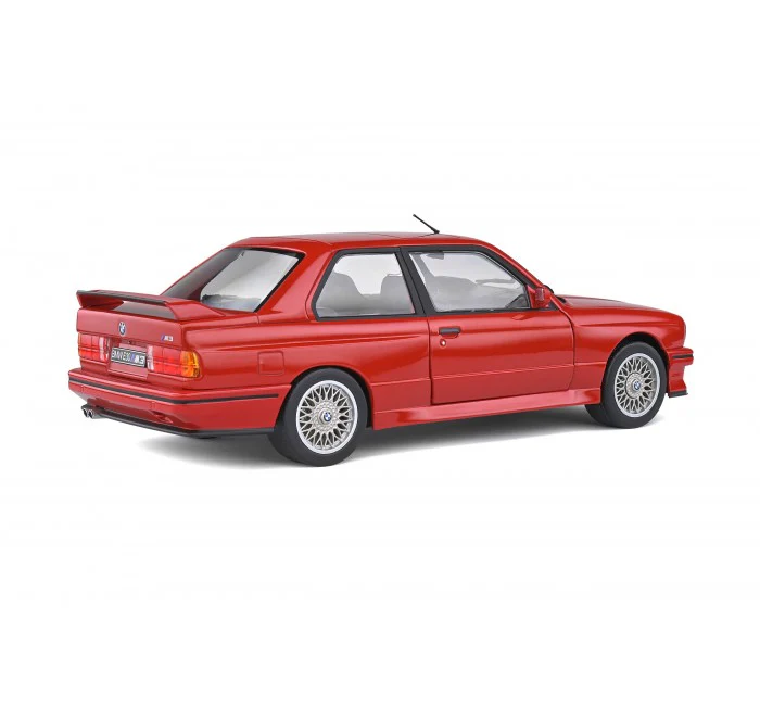1986 BMW M3 Henna Red Diecast 1:18 Scale Model - Solido S1801502 - Image 3