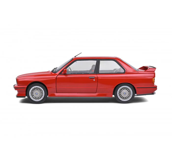 1986 BMW M3 Henna Red Diecast 1:18 Scale Model - Solido S1801502 - Image 5