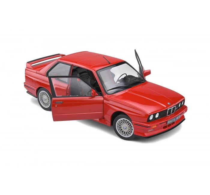 1986 BMW M3 Henna Red Diecast 1:18 Scale Model - Solido S1801502 - Image 6