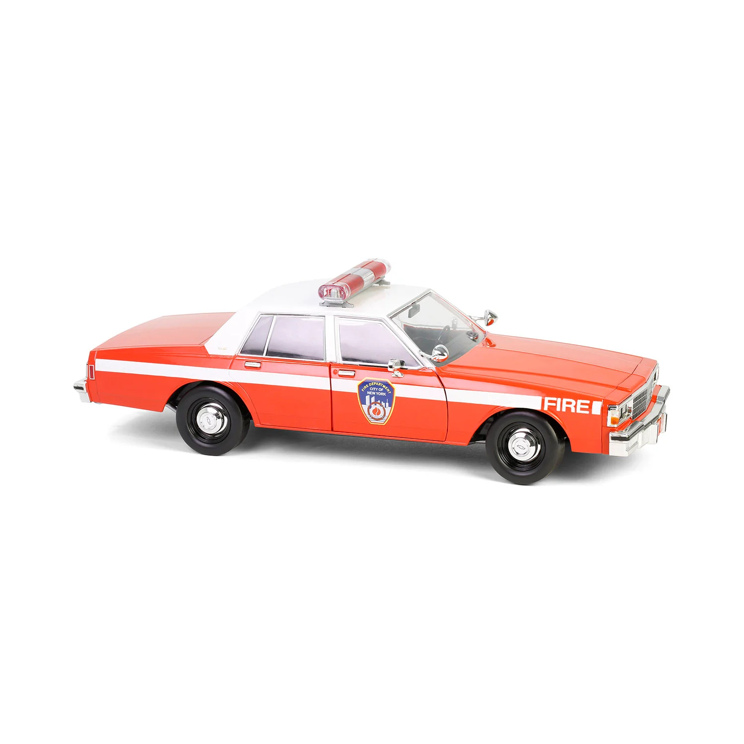 1987 Chevrolet Caprice 9C1 - FDNY (Artisan Collection) Diecast 1:18 Scale Model - Greenlight 19141 - Image 5