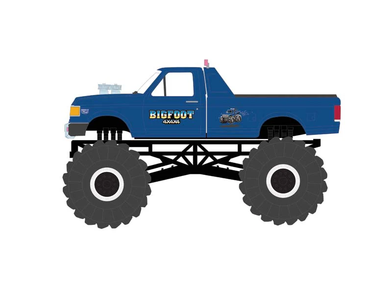 1987 Ford F-250 - Bigfoot #6 (Kings of Crunch Series 15) Diecast 1:64 Scale Models - Greenlight 49150D - Image 2