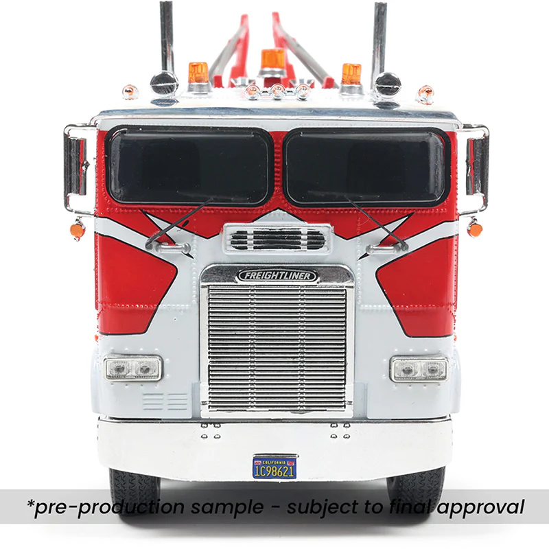 1987 Freightliner FLA Tow Truck - Red & White Diecast 1:43 Scale Model - IXO U43TTR002 - Image 3