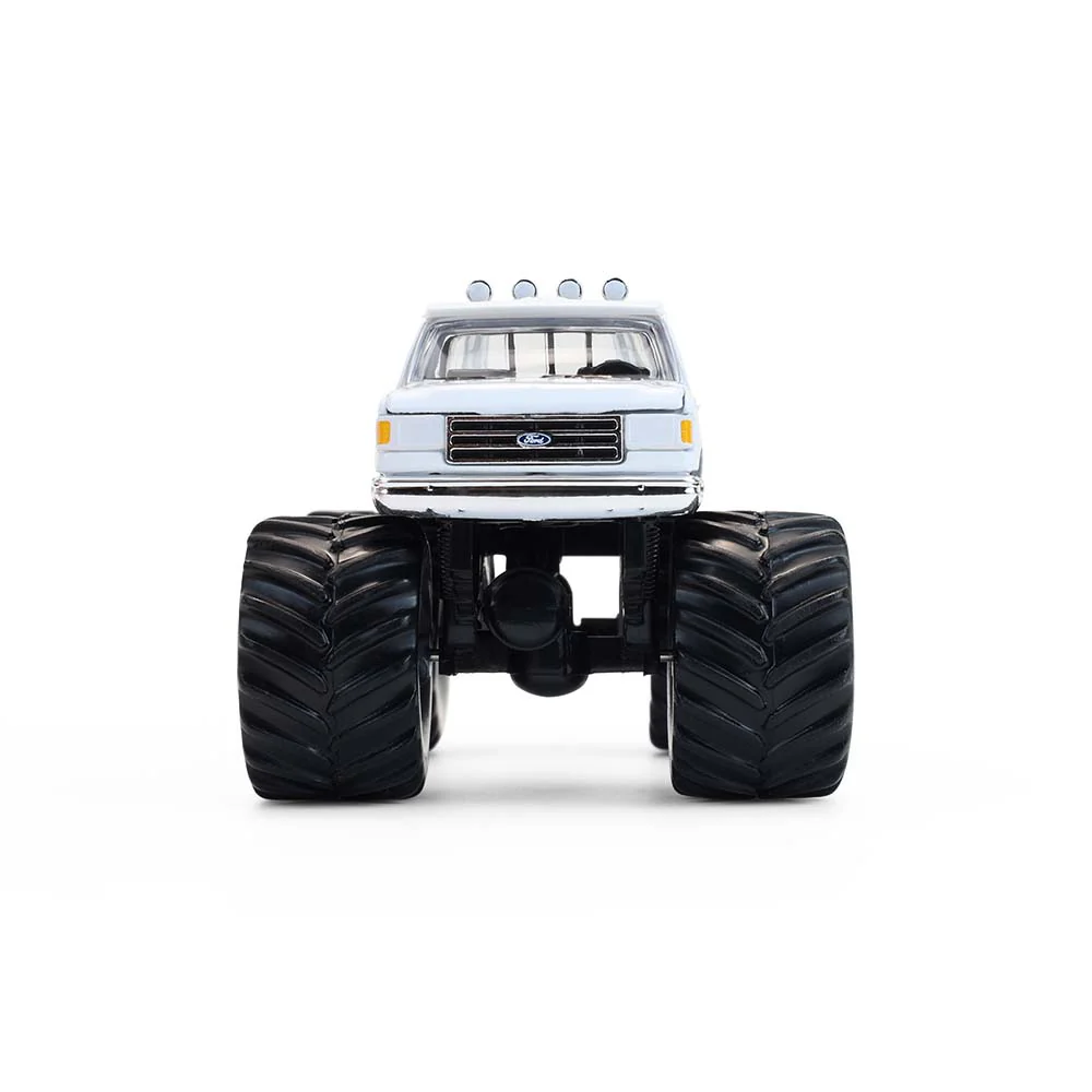 1988 Ford F-150 Jersey Outlaw Monster Truck (Kings of Crunch Series 16) Diecast 1:64 Scale Model - Greenlight 49160C - Image 6