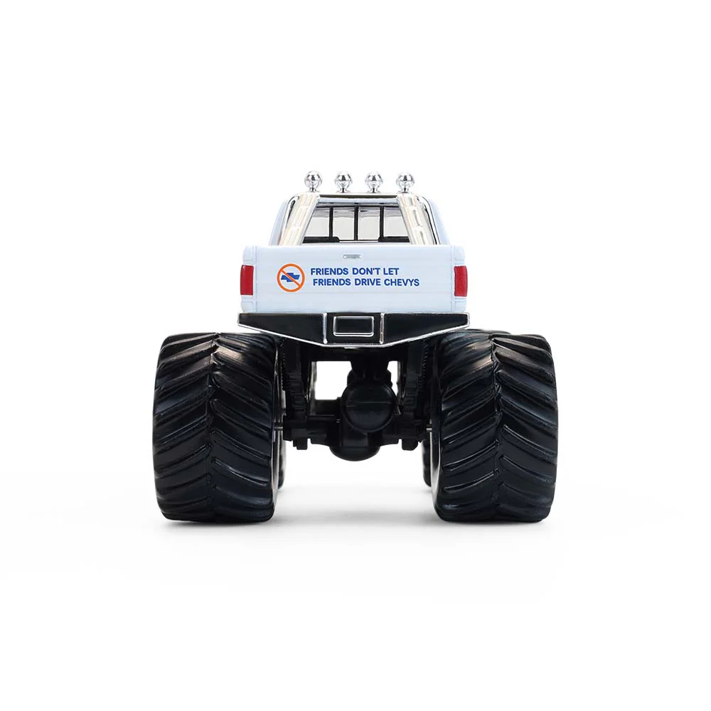 1988 Ford F-150 Jersey Outlaw Monster Truck (Kings of Crunch Series 16) Diecast 1:64 Scale Model - Greenlight 49160C - Image 7