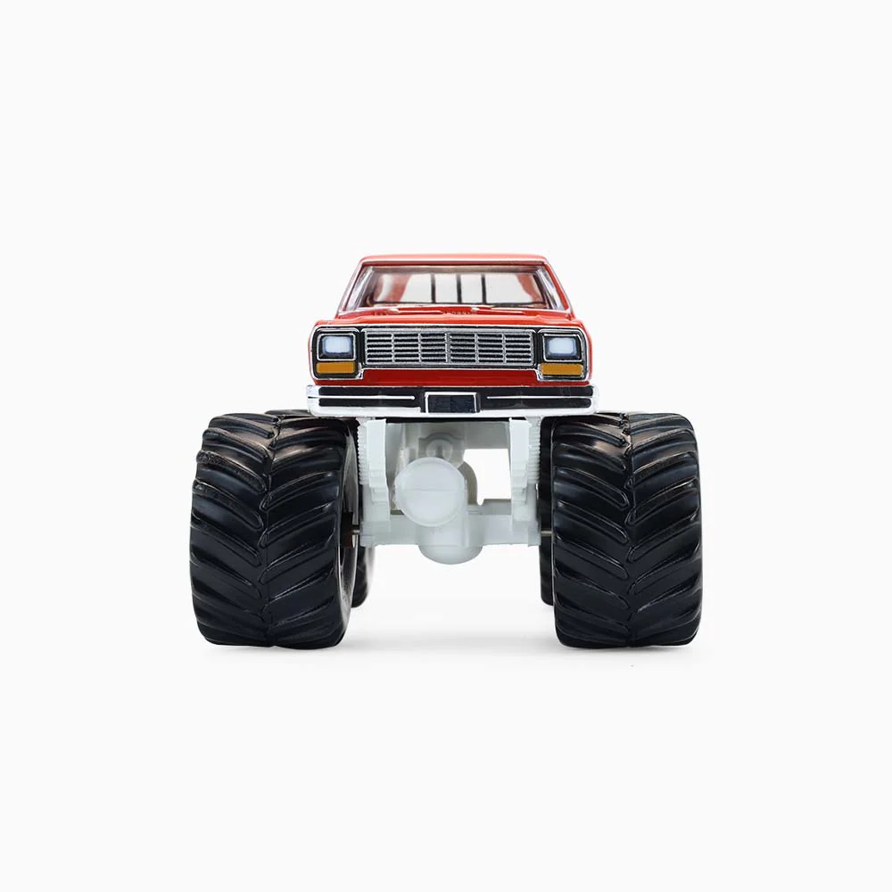 1990 Dodge Ram D250 Cyborg Monster Truck (Kings of Crunch Series 16) Diecast 1:64 Scale Model - Greenlight 49160E - Image 6