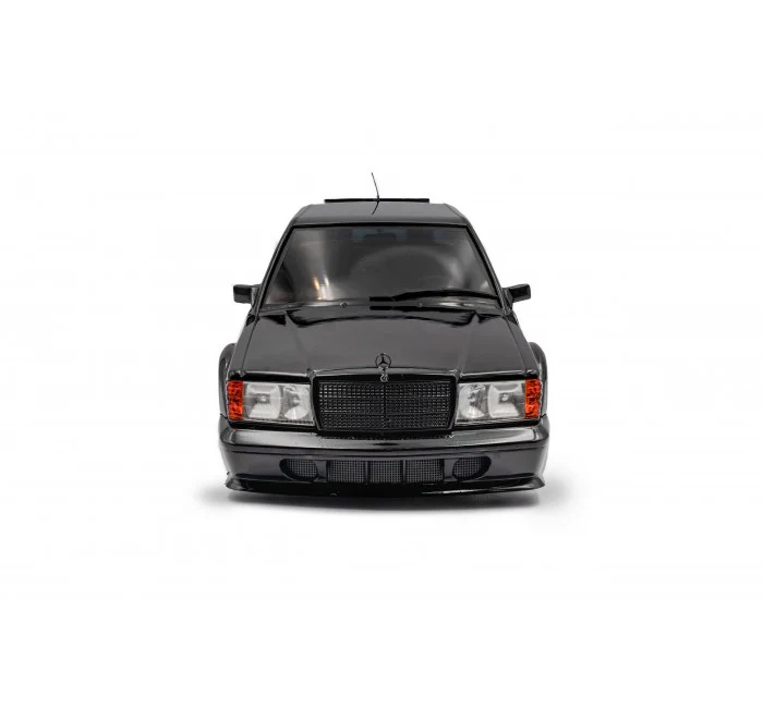 1990 Mercedes-Benz 190 (W201) EVO II Black Diecast 1:18 Scale Model - Solido S1801012 - Image 5